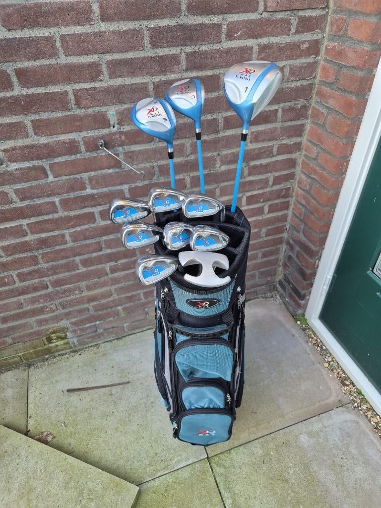 Dames golf set XQ max, grahite incl golftas €149,-, Ophalen of Verzenden, Zo goed als nieuw, Set