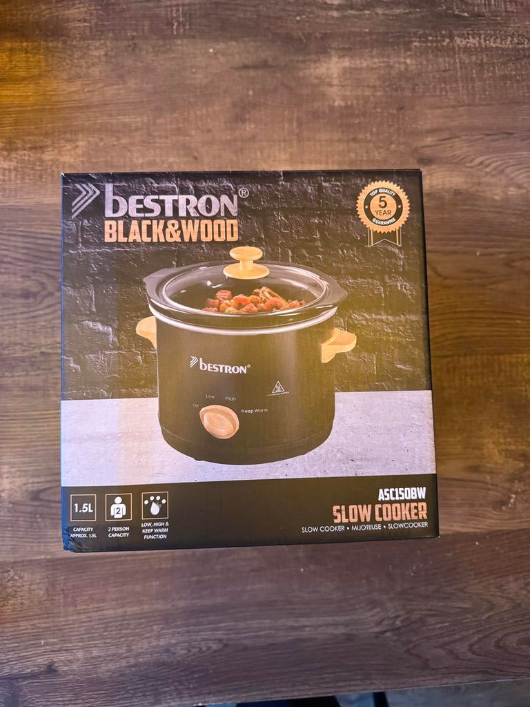 Bestron Slowcooker - Nieuw, Witgoed en Apparatuur, Slowcookers, Ophalen of Verzenden, Nieuw
