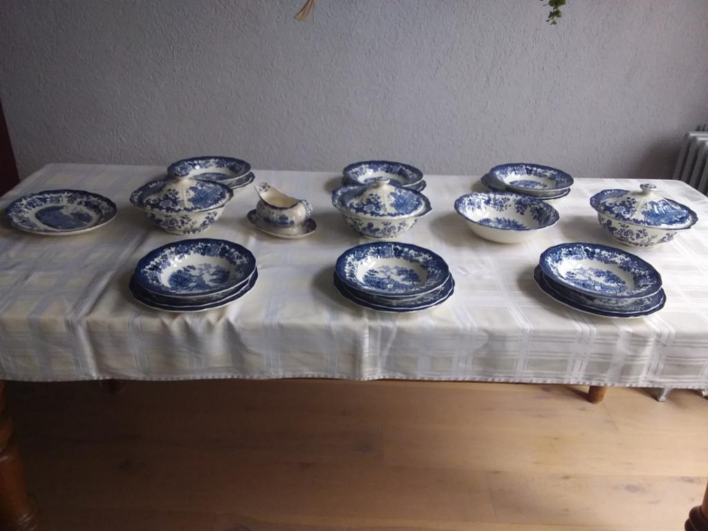 Prachtig servies  Engels, Antiek en Kunst, Antiek | Servies compleet, Ophalen