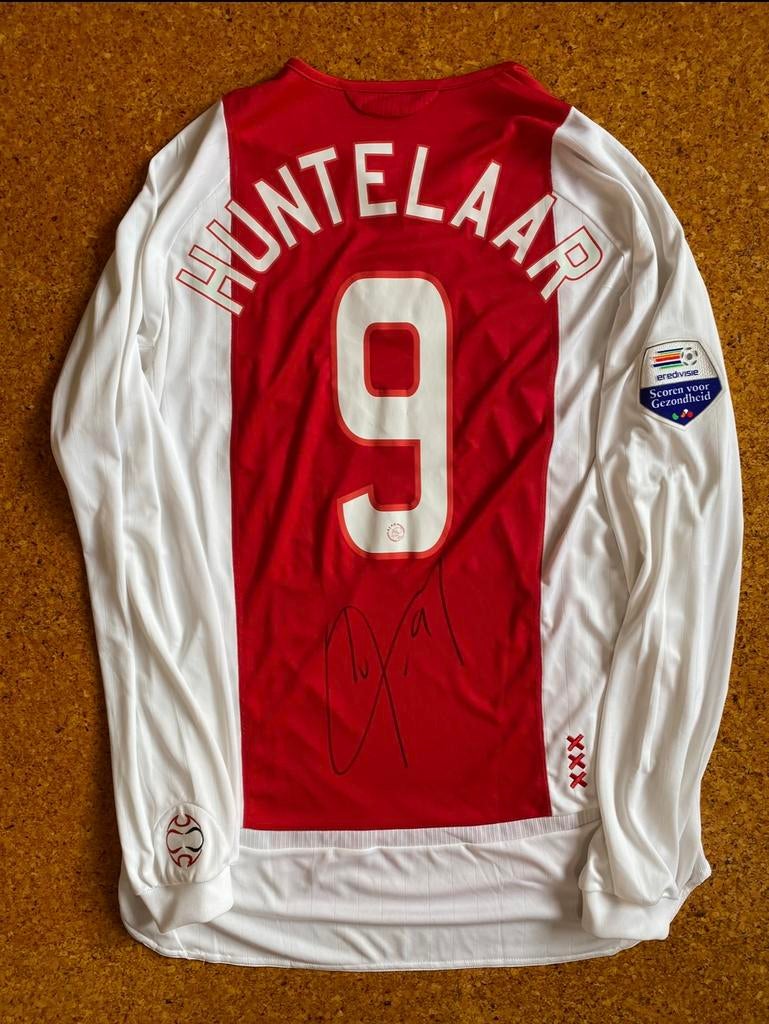 Ajax matchworn shirt Huntelaar, Ophalen of Verzenden, Nieuw, Ajax, Shirt