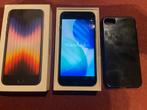 iPhone SE 2022 (3e Gen) 64GB Midnight Blue, Zwart, Ophalen of Verzenden, Zo goed als nieuw, 64 GB