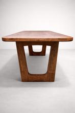 Lange eikenhouten tafel, Eikenhout, Modern Scandinavisch, Vijf personen of meer, Rechthoekig