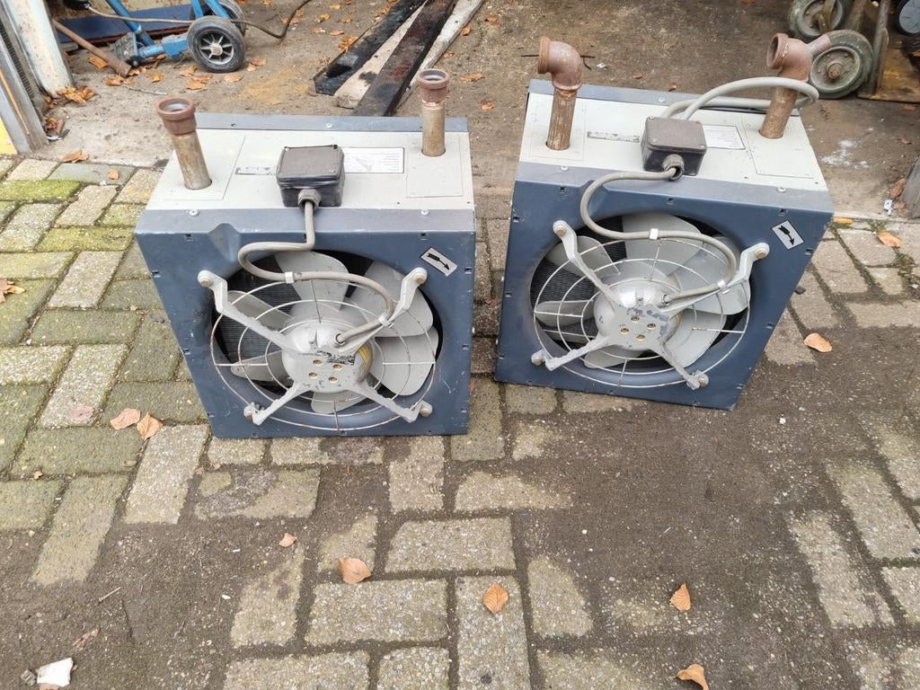 2x ZIEHL-ABEGG CV-Heaters - Krachtige Verwarming, Doe-het-zelf en Verbouw, Verwarming en Radiatoren, Gebruikt, Overige typen, 800 watt of meer