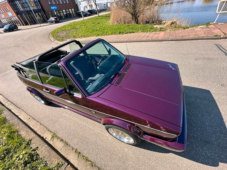 Volkswagen Golf Cabrio 98PK 1992 GENESIS Violet Touch Perl, Auto's, Volkswagen, Particulier, Golf, Benzine, Cabriolet, Handgeschakeld