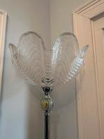 Antieke Art Deco vloerlamp met glazen kap, Ophalen, Gebruikt, 150 tot 200 cm