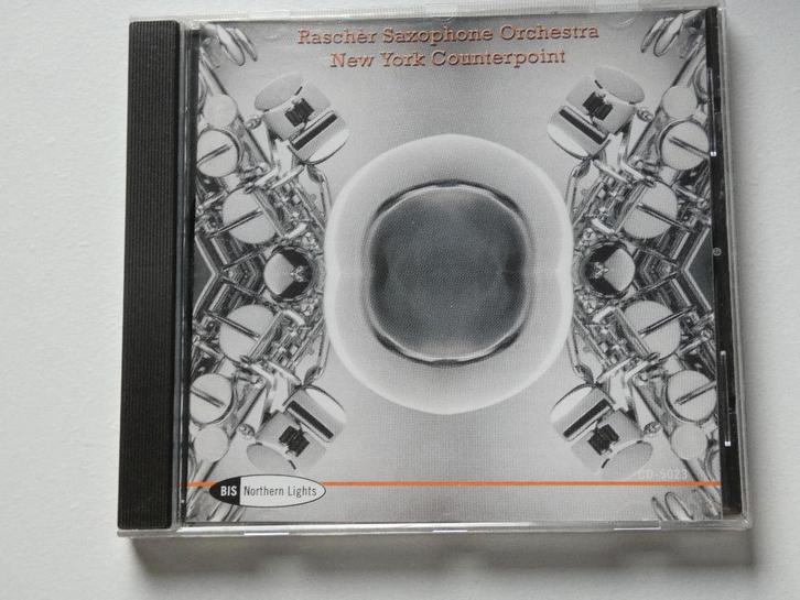 Raschèr Saxophone Orchestra - New York Counterpoint, Cd's en Dvd's, Cd's | Jazz en Blues, Gebruikt, Jazz, 1980 tot heden, Verzenden