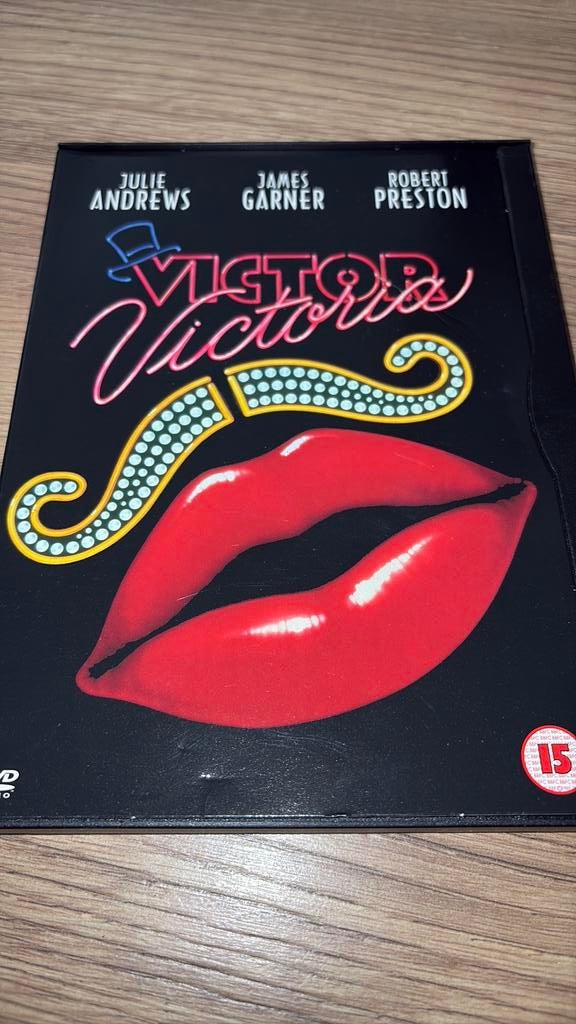 Victor Victoria met Julie Andrews en James Garner., Cd's en Dvd's, 1960 tot 1980, Vanaf 16 jaar, Ophalen of Verzenden, Zo goed als nieuw