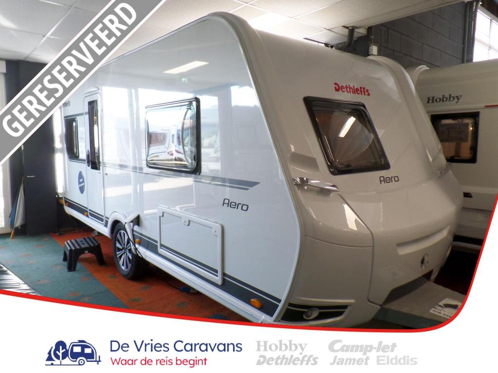 Dethleffs Aero 470 FR, Caravans en Kamperen, Caravans, Bedrijf, tot en met 4, 1000 - 1250 kg, Rondzit, Dethleffs, Frans bed, Overige typen