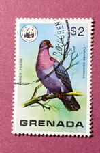 Grenada gestempeld 131 => WWF - WNF - Roodhals Duif, Verzenden, Gestempeld, Dier of Natuur