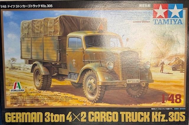 Coelianmodels, Tamiya 89782, Opel Blitz 4x2, 1/48, € 19,99, Hobby en Vrije tijd, Modelbouw | Auto's en Voertuigen, Tank, 1:32 tot 1:50