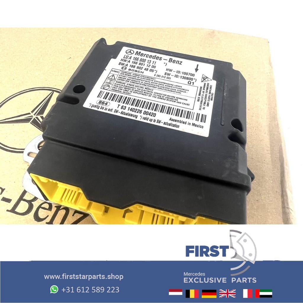 A1669001311 A1669011200 MERCEDES SRS AIRBAG MODULE W166 X166, Auto-onderdelen, Gebruikt, -, Ophalen of Verzenden, -