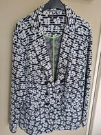 Frank Walder colbertje met drukknoopsluiting, Ophalen of Verzenden, Zo goed als nieuw, Maat 46/48 (XL) of groter, Blauw