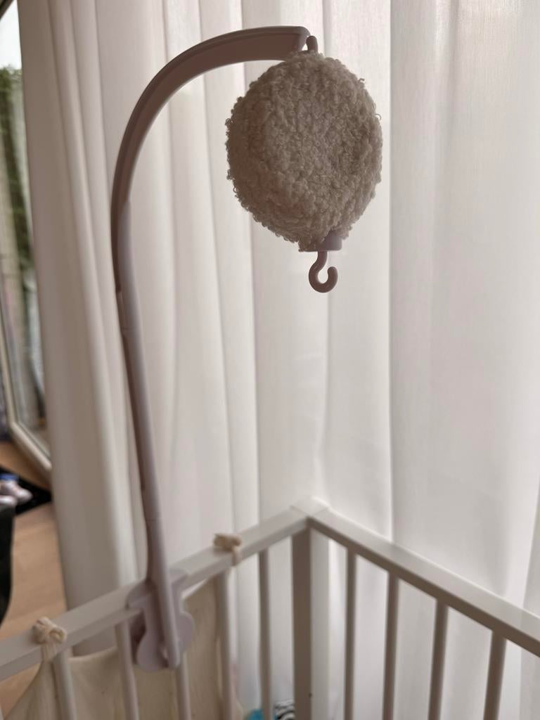 Hanger voor muziekmobiel met geluid en draaimeganisme, Kinderen en Baby's, Ophalen of Verzenden, Gebruikt, Mobiel, Met geluid