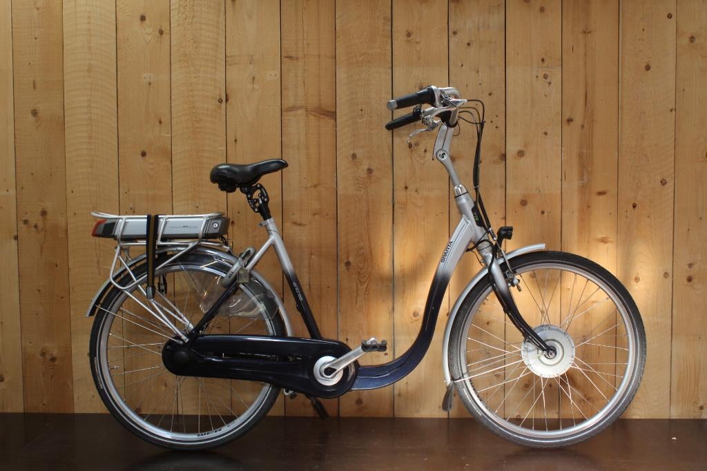 Sparta entree, extralage instap 51cm frame hoogte en 14.5 AH, Ophalen, Sparta, Gebruikt, Velgrem