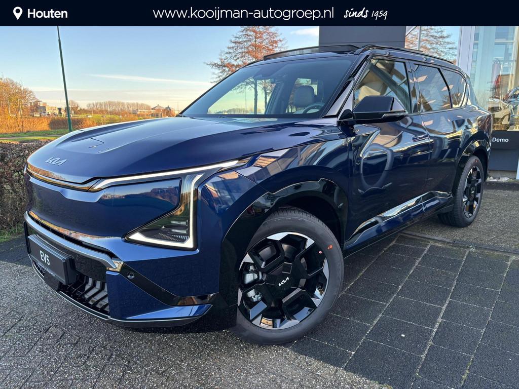 Kia EV5 GT-Line Business Edition 81.4 kWh , Direct Leverbaar, Auto's, Kia, 81 kWh, Stof, 510 min, 1992 kg