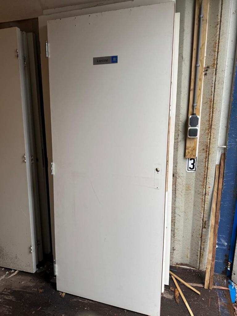 Binnendeuren, Ophalen, Gebruikt, 150 tot 200 cm, Hout