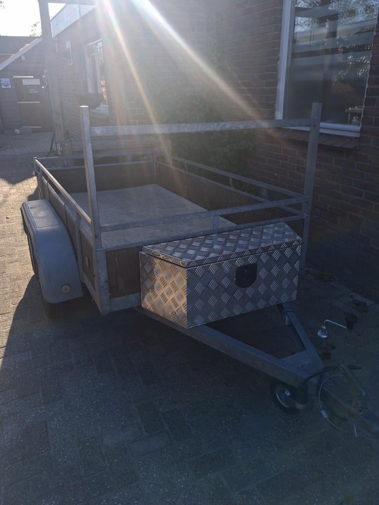 Tandemasser 750 kilo, Auto diversen, Aanhangers en Bagagewagens, Ophalen, Gebruikt