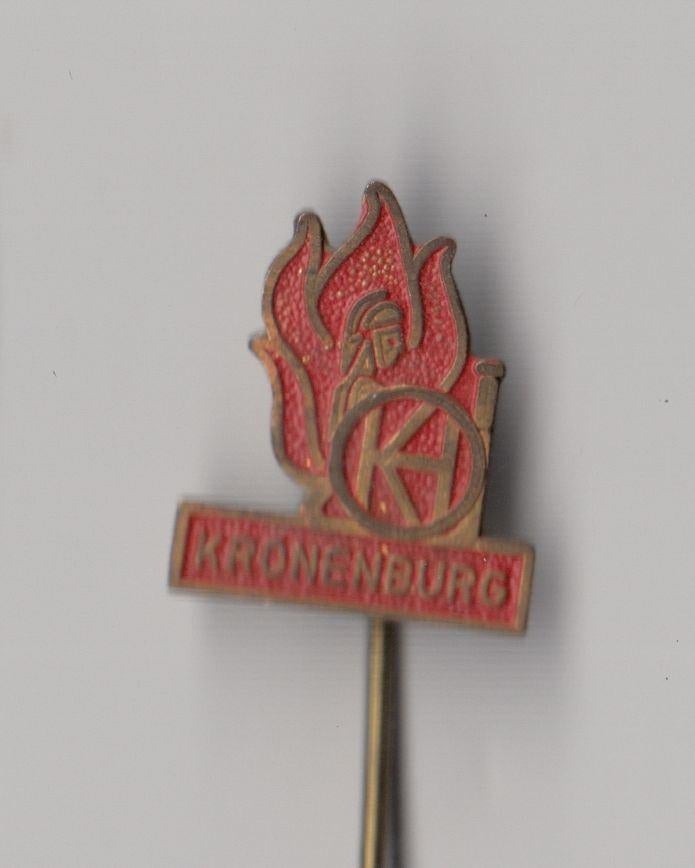 Kranenburg Brandweer Slangen speldje, Verzamelen, Speldjes, Pins en Buttons, Gebruikt, Niet vindbaar, Niet vindbaar, Speldje of Pin