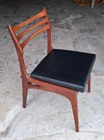 vintage stoel  deens design, Huis en Inrichting, Stoelen, Ophalen, Gebruikt, Overige kleuren, Eén