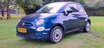 Fiat 500C 1.2 69pk 2018 Blauw, Voorwielaandrijving, 4 cilinders, Cabriolet, Bedrijf