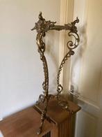 T.K. oude koperen/messing plantenstandaard ca. 67 cm hoog, Ophalen of Verzenden