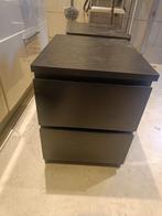 2x IKEA Malm ladekast 2 lades, Ophalen, Gebruikt, 1 of 2 laden, 50 tot 100 cm
