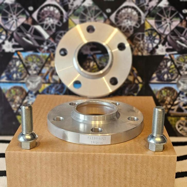 Spoorverbreders spacers Saab 5x110 65.1 15mm, Auto diversen, Tuning en Styling, Ophalen of Verzenden