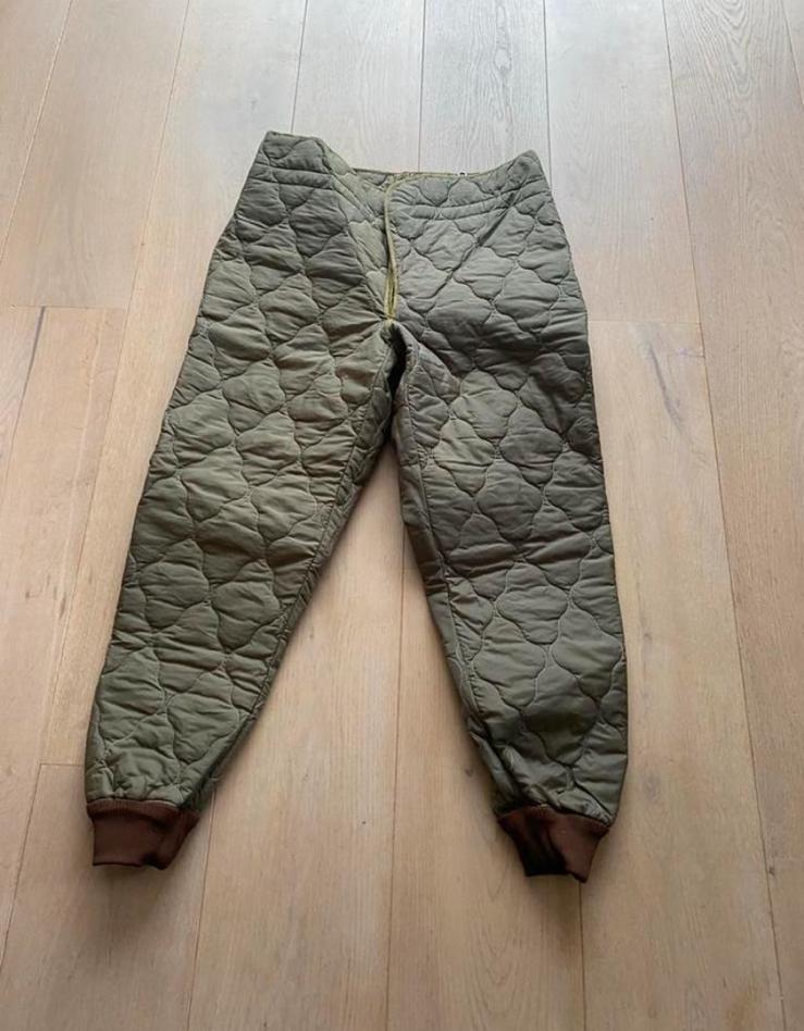 Legerbroek one size, Ophalen of Verzenden, Zo goed als nieuw, Maat 48/50 (M), Groen