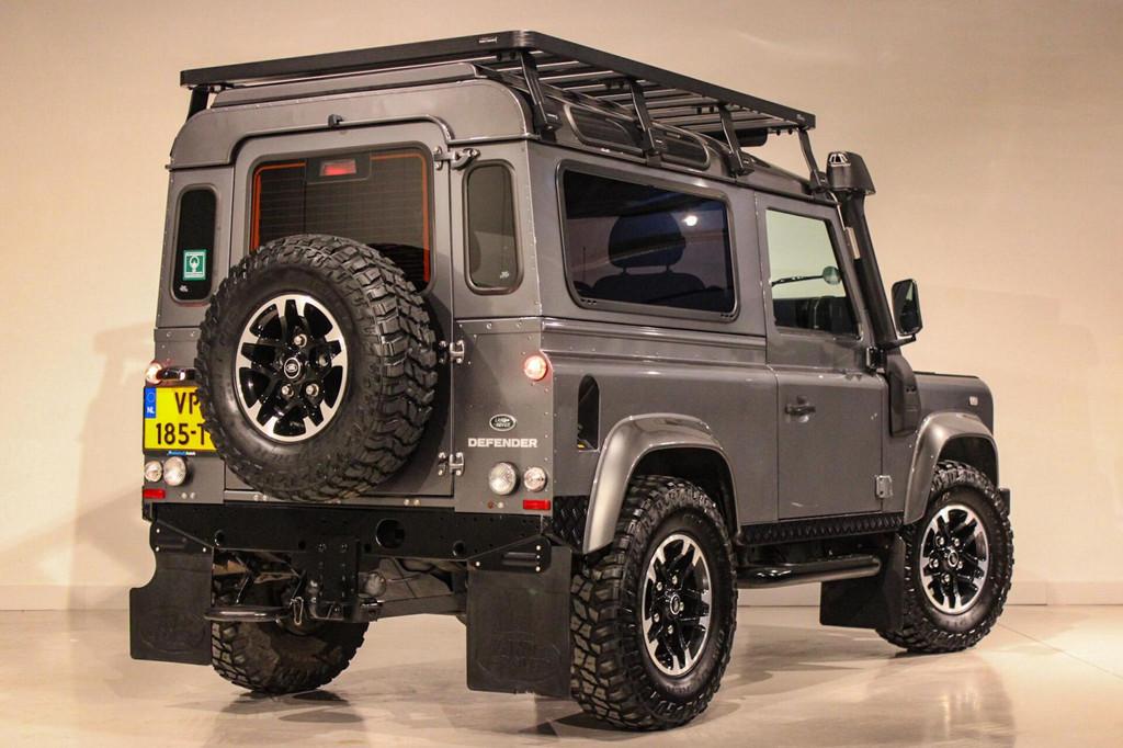 Land Rover Defender 2.2 D HT 90" XTech grijs kenteken, Euro 5, Stoelverwarming, 4 cilinders, Leder en Stof