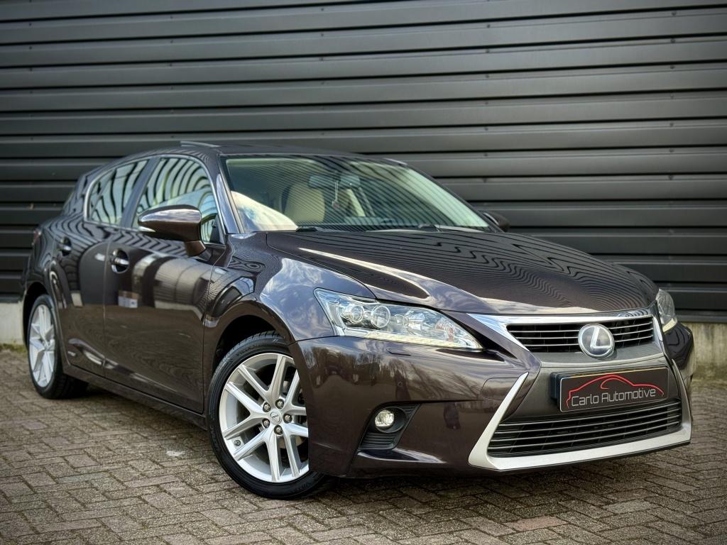 Lexus CT 200h Luxury Line LEER|DAK|MARKLEV|MEMORY|CAMERA VOL, Gebruikt, Euro 6, 4 cilinders, Bruin