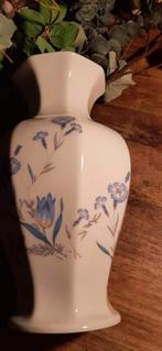 Vintage Wunsiedel Bavaria Porseleinen Vaas met Bloemen, Antiek en Kunst, Antiek | Vazen, Ophalen of Verzenden