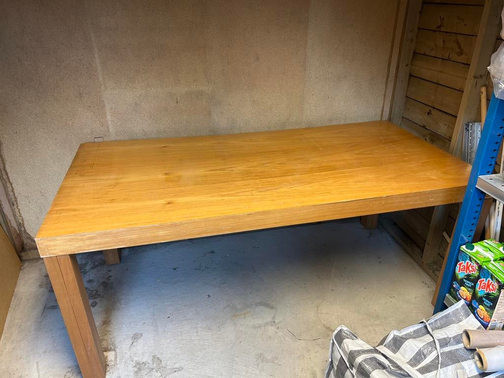 Eettafel, Ophalen, Gebruikt, 50 tot 100 cm, 150 tot 200 cm