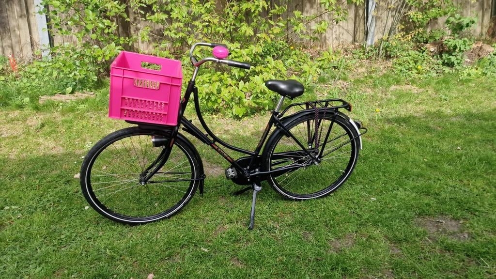 Azor omafiets 28 inch 49cm, 47 tot 50 cm, Ophalen, Zo goed als nieuw