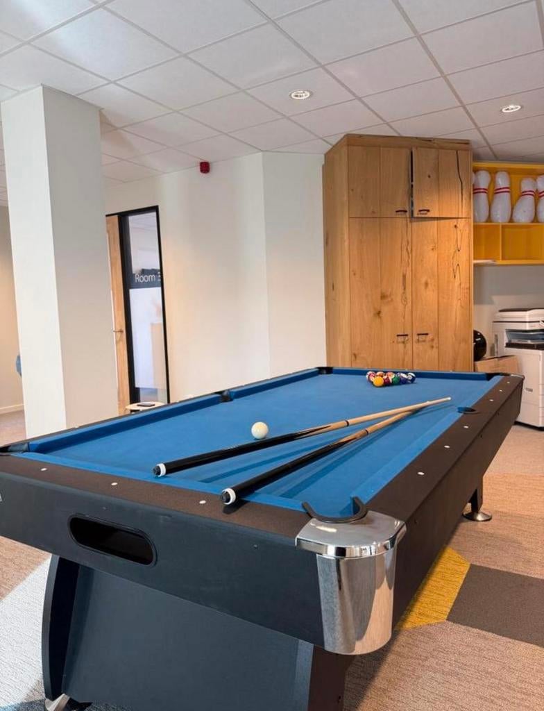 Pooltafel, Sport en Fitness, Biljarten en Poolen, Ophalen, Zo goed als nieuw, Pooltafel