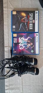 PlayStation 5 disc editie, 2 games, 2 controllers., Ophalen, Zo goed als nieuw, Playstation 5