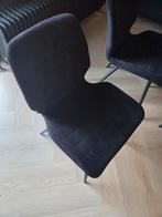 4 Zwarte eetkamerstoelen, Huis en Inrichting, Stoelen, Twee, Zwart, Ophalen of Verzenden, Zo goed als nieuw