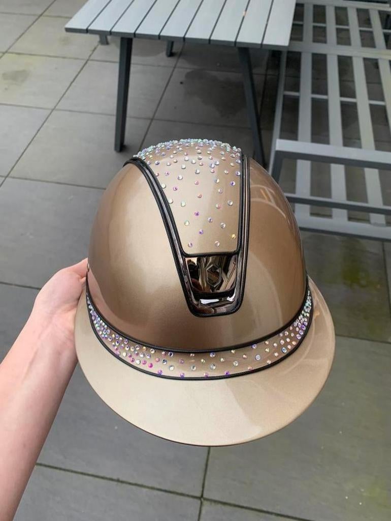 Samshield miss shield maat M met liner 56, Dieren en Toebehoren, Paardrijkleding, Ophalen of Verzenden, Zo goed als nieuw, Cap