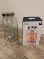 Mooie leonardo drankendispencer met houder. 2X gebruikt., Verzamelen, Glas en Borrelglaasjes, Ophalen of Verzenden, Zo goed als nieuw