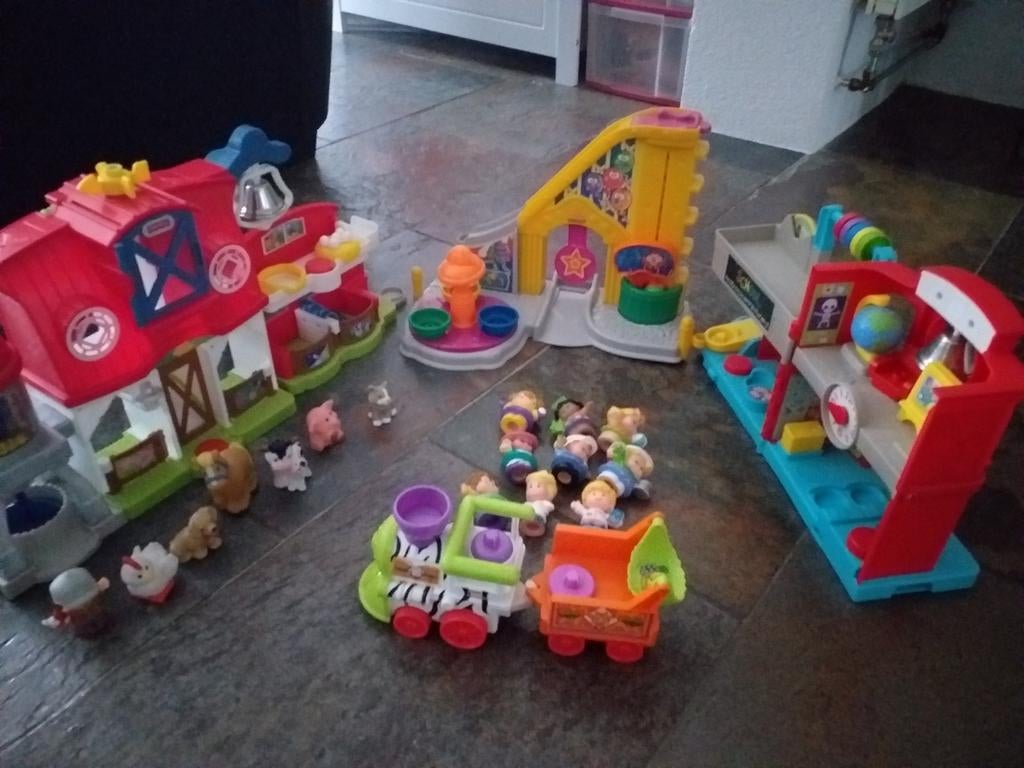 Little people school, boerderij en trein, Kinderen en Baby's, Speelgoed | Vtech, Ophalen, 2 tot 4 jaar