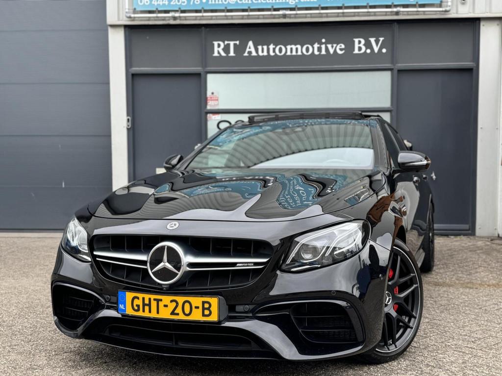 Mercedes E63S AMG 4MATIC+ Full Option, Automaat, Gebruikt, Zwart, Leder
