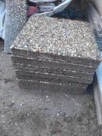 Grindtegels 50 x 50 ,  7 stuks, gratis., Ophalen, Gebruikt, Terrastegels