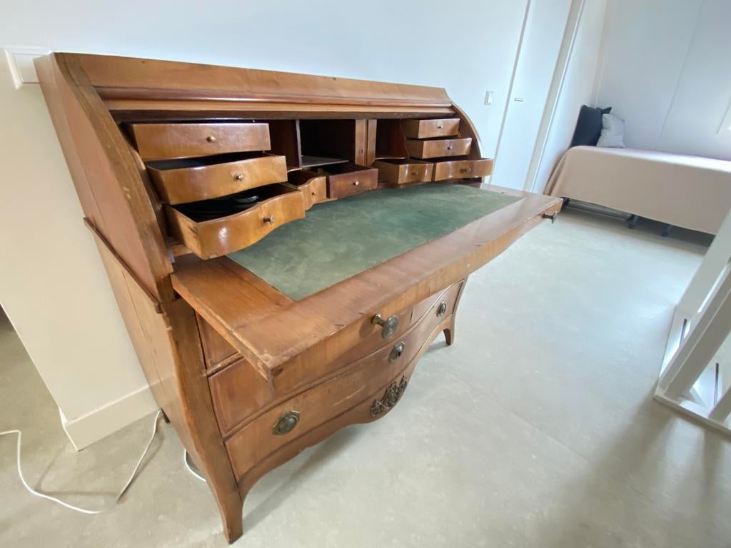 Vintage rolluik bureau, Ophalen, Gebruikt, Vintage, antiek