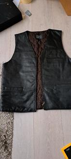 Lederen Hes, Kleding | Heren, Bodywarmers, Ophalen, Maat 52/54 (L), Nieuw, Onbekend