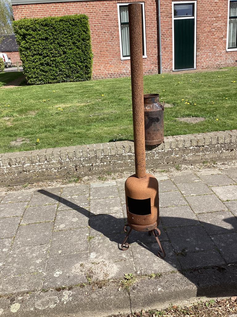 Klein tuinhaardje, Ophalen of Verzenden, Gebruikt