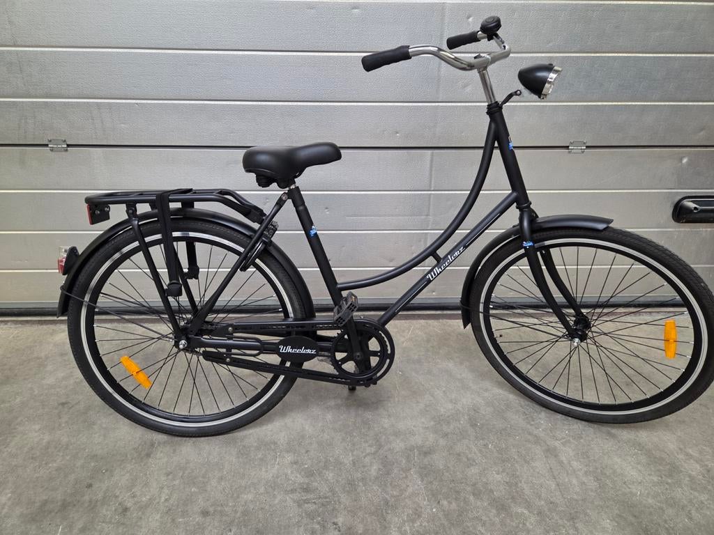 Wheeler damesfiets - Zwart, lage instap, Fietsen en Brommers, Fietsen | Dames | Damesfietsen, Terugtraprem, 50 tot 53 cm, Ophalen