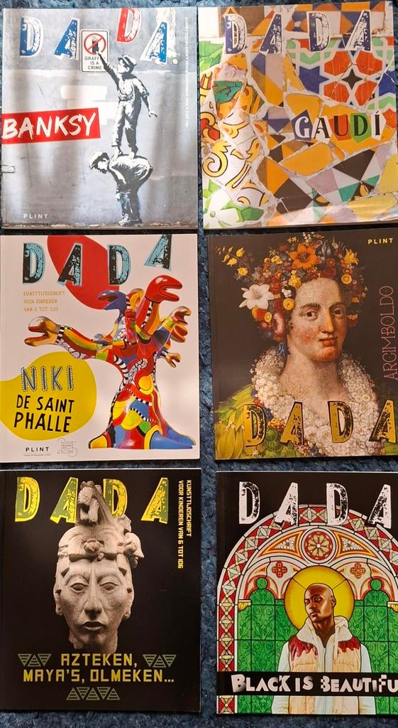 6 x Plint DADA Kunsttijdschriften, Ophalen of Verzenden, Zo goed als nieuw, Overige onderwerpen, Diverse auteurs