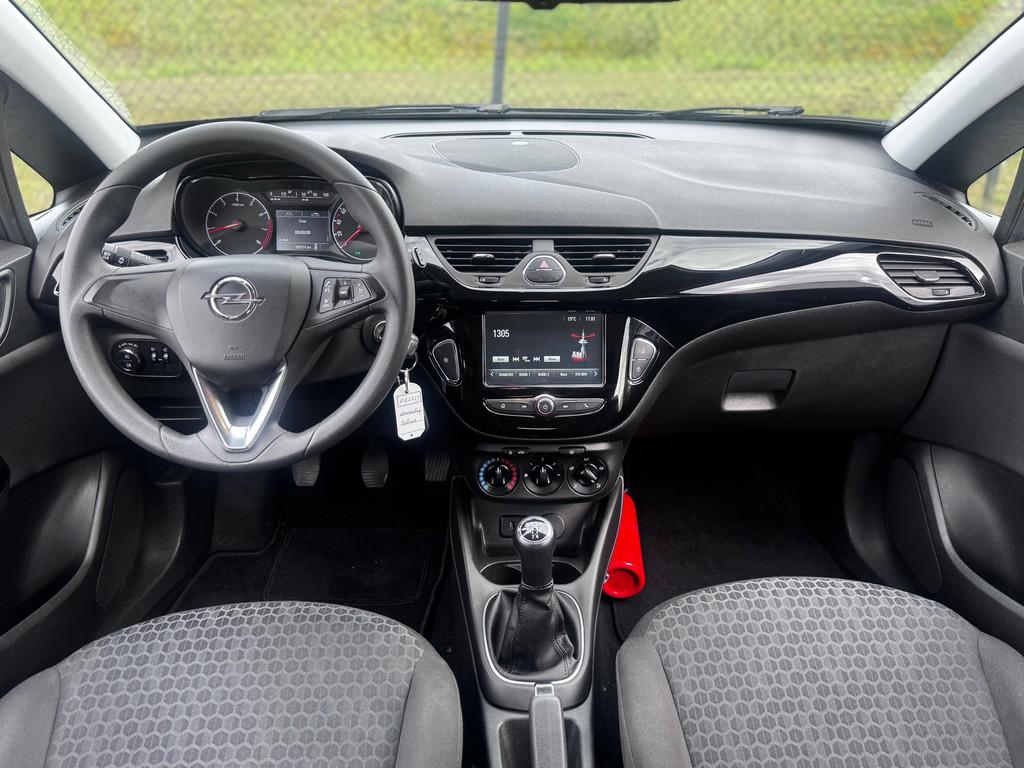 Opel Corsa 1.2 Edition+Airco+DealerOnderhouden+APK, Auto's, Opel, Voorwielaandrijving, Stof, Gebruikt, Zwart