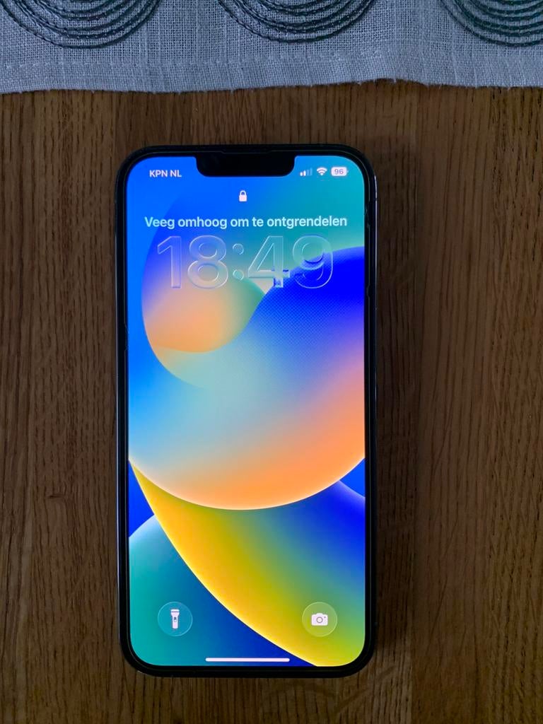 Iphone 13 pro blauw 128gb, Telecommunicatie, Mobiele telefoons | Apple iPhone, 128 GB, Blauw, Ophalen of Verzenden, Zo goed als nieuw