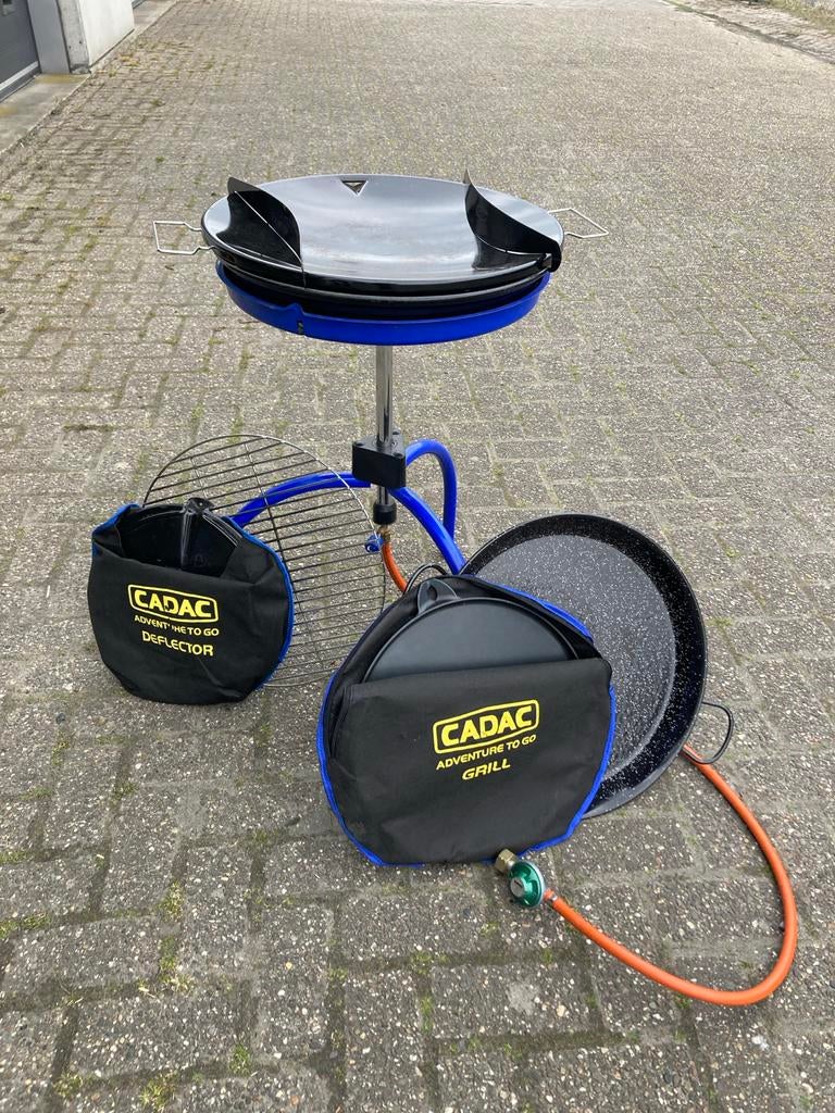 Cadac Skottelbraai met accessoires, Tuin en Terras, Gasbarbecues, Ophalen, Gebruikt