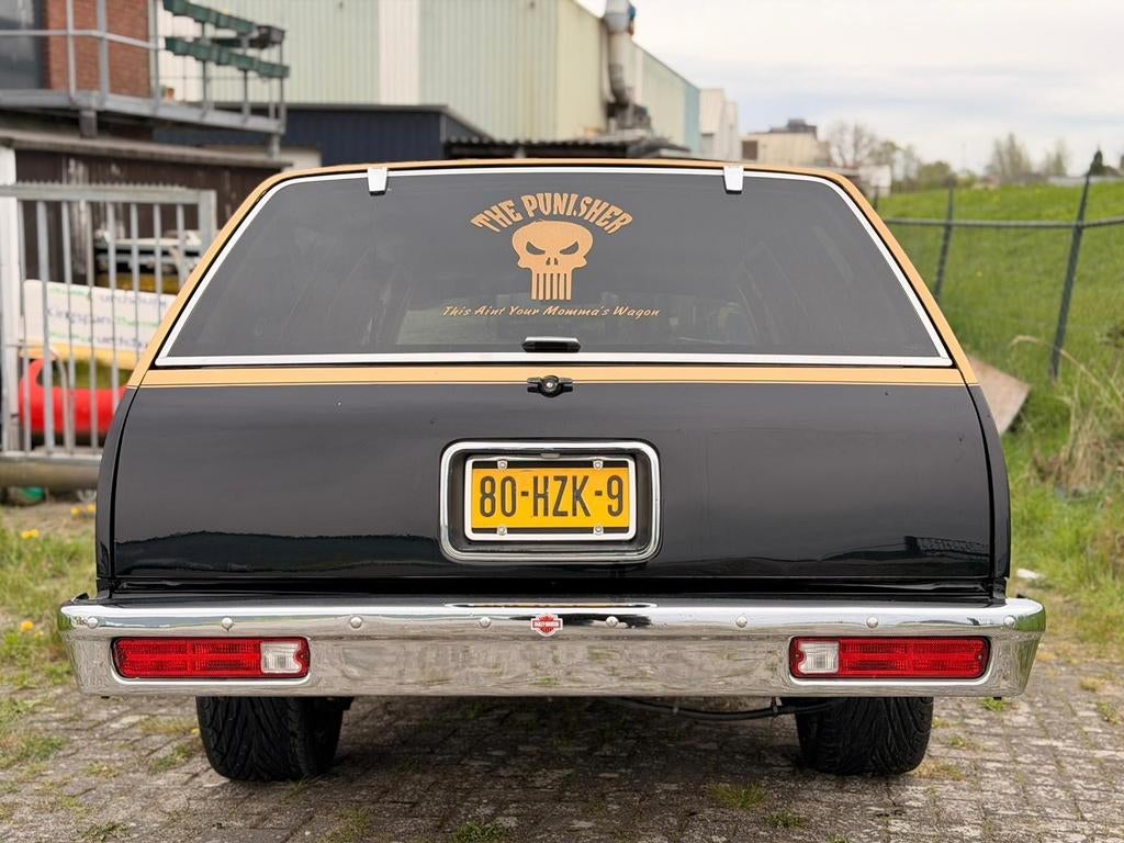 Chevy malibu 1981 oldtimer chevrolet v8 350, Auto's, Chevrolet, Automaat, Achterwielaandrijving, 1650 kg, Leder en Stof